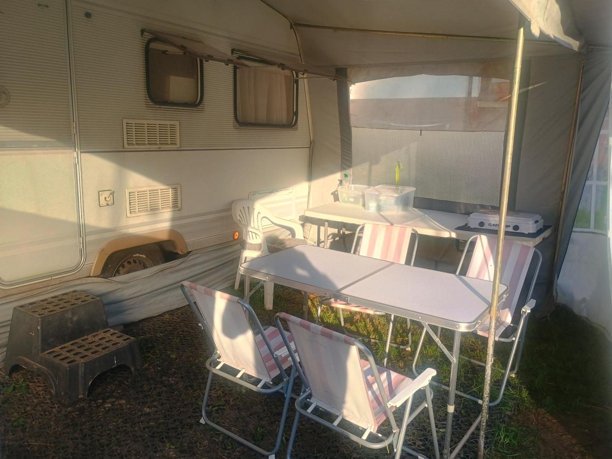 Rimbach  Wildcamp Resort Masseria La Murgia Unterkunft In Einem Wohnwagen מראה חיצוני תמונה