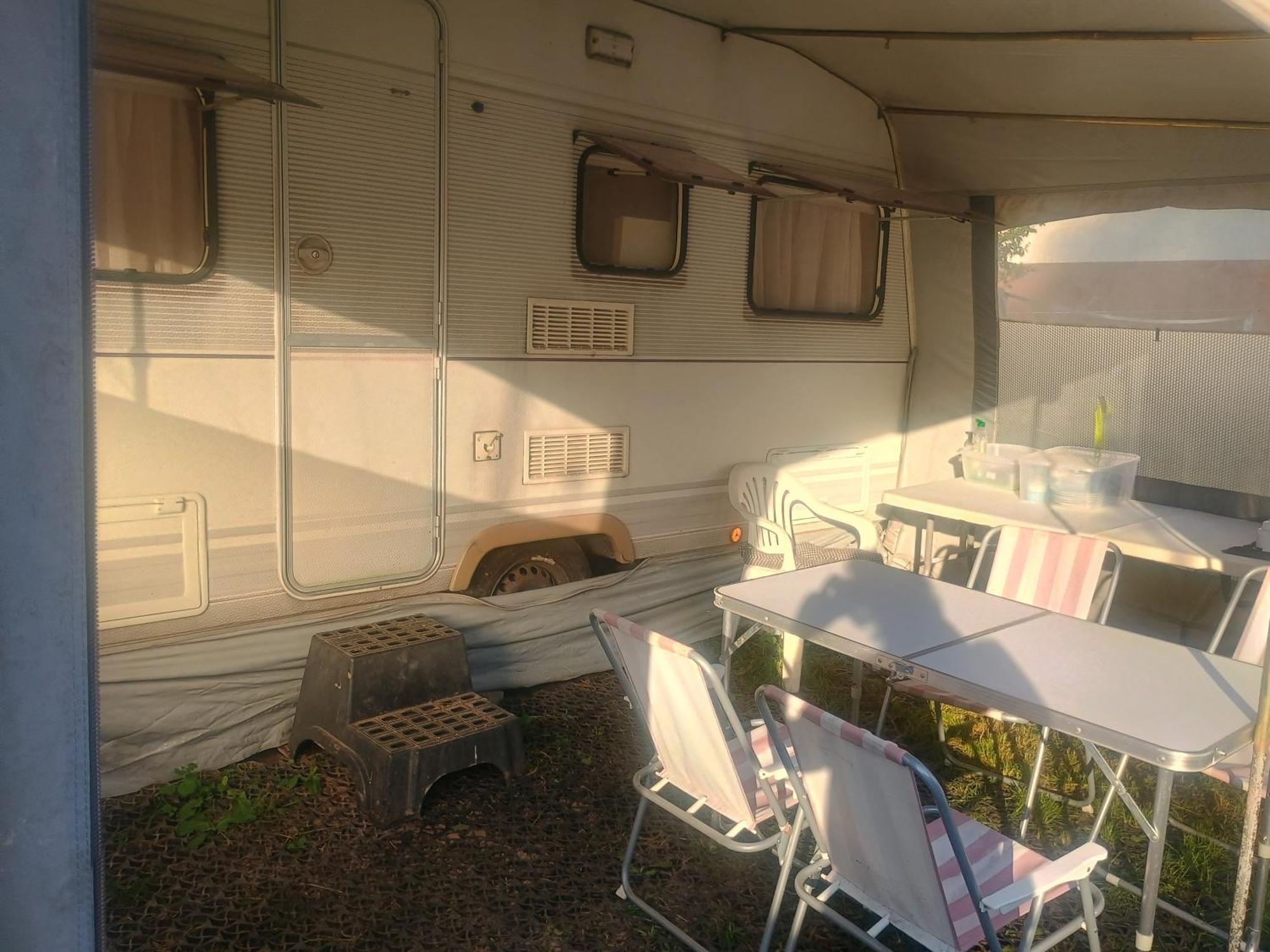 Rimbach  Wildcamp Resort Masseria La Murgia Unterkunft In Einem Wohnwagen מראה חיצוני תמונה